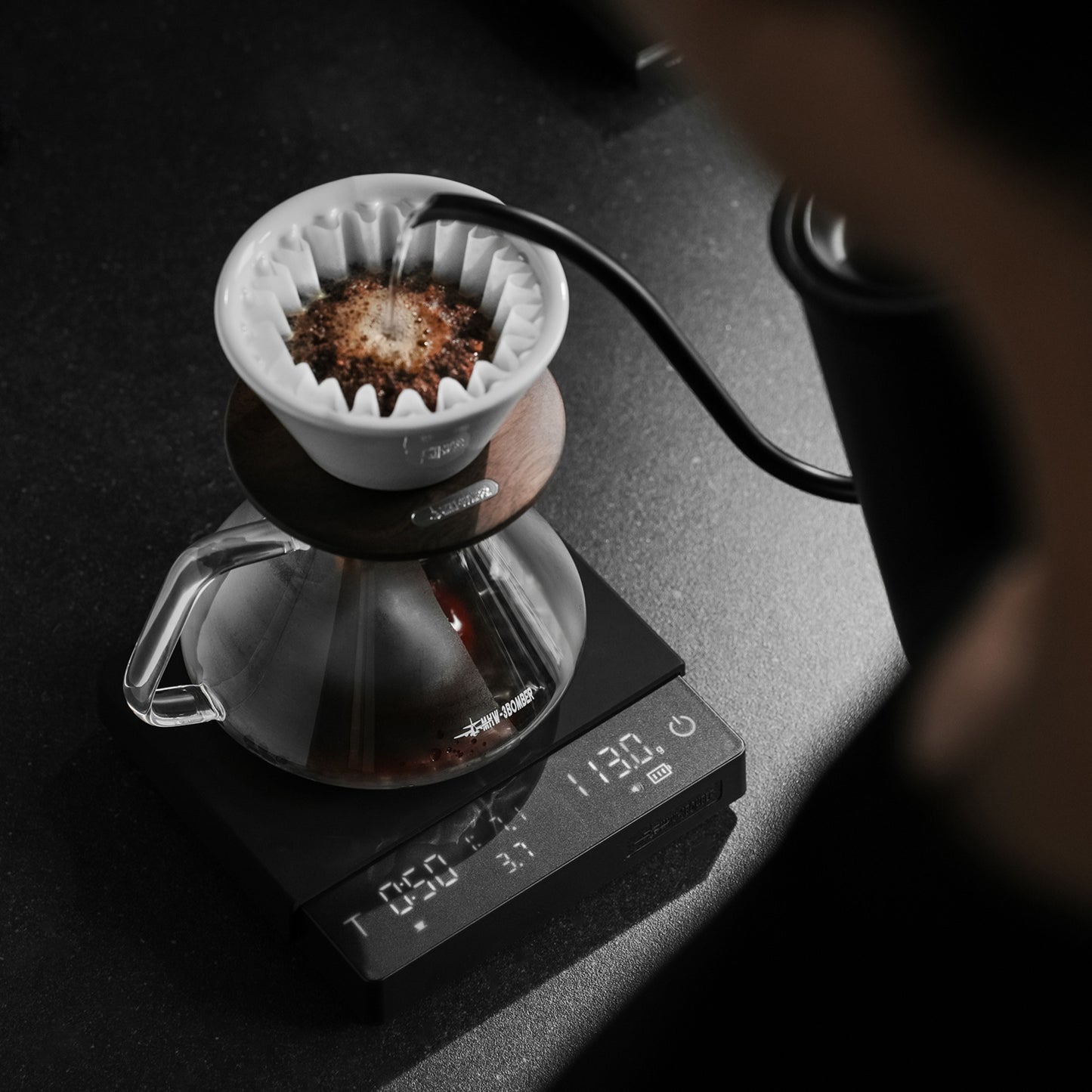 MHW-3BOMBER Cube 3.0 Coffee Scale Pro Max