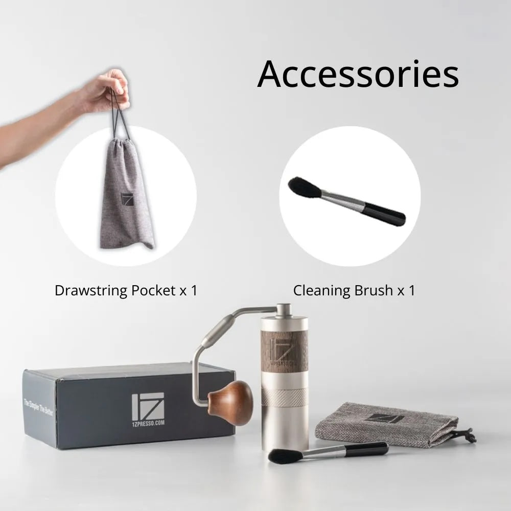 1Zpresso Q Coffee Hand Grinder for Pour Over Filter Coffee