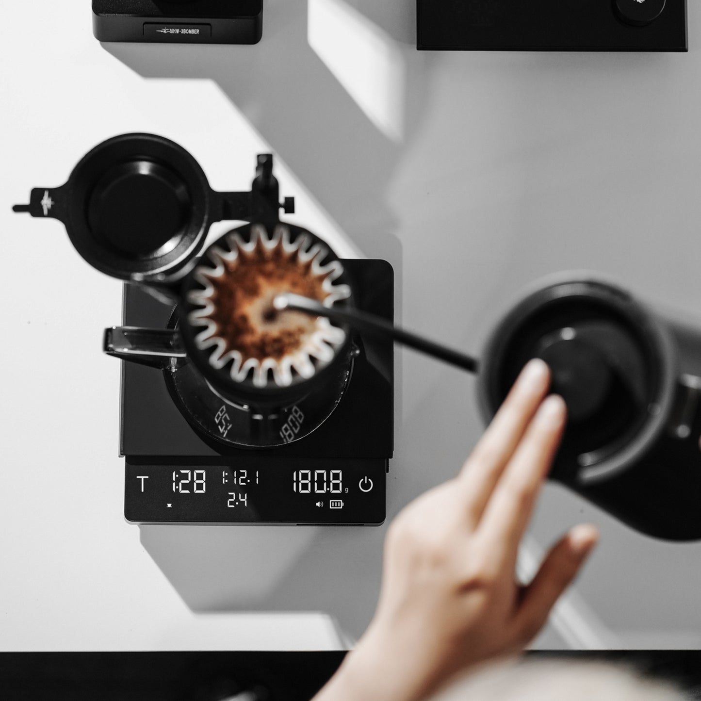 MHW-3BOMBER Cube 3.0 Coffee Scale Pro Max