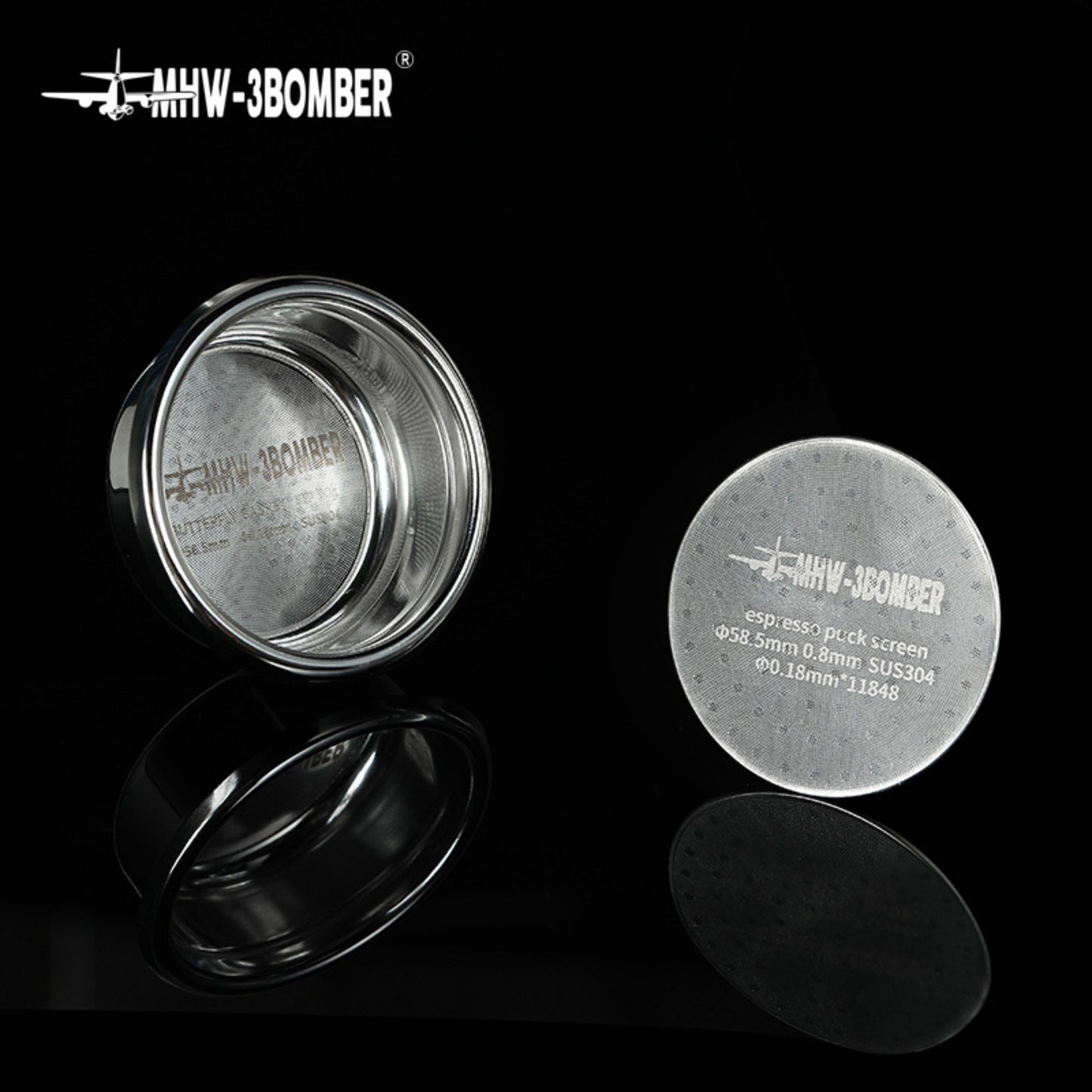 MHW-3BOMBER Espresso Puck Screen
