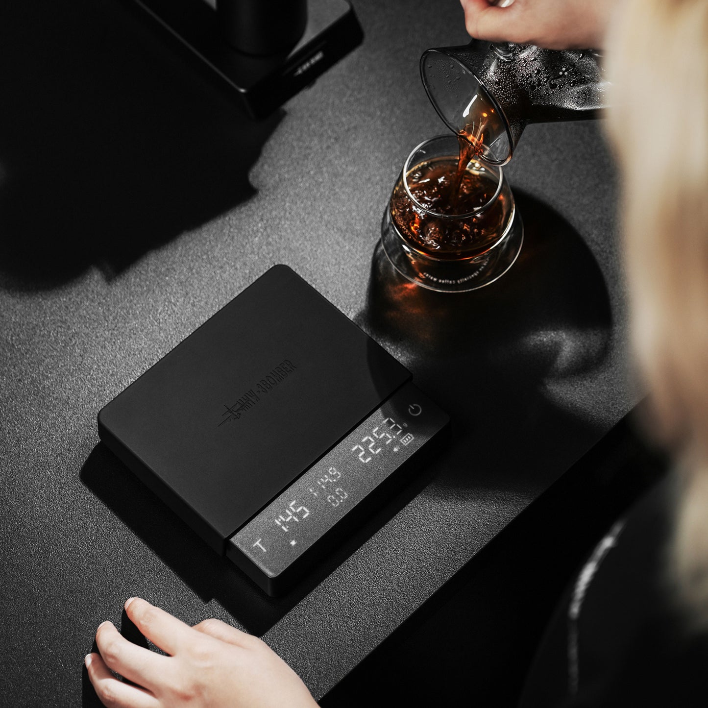 MHW-3BOMBER Cube 3.0 Coffee Scale Pro Max