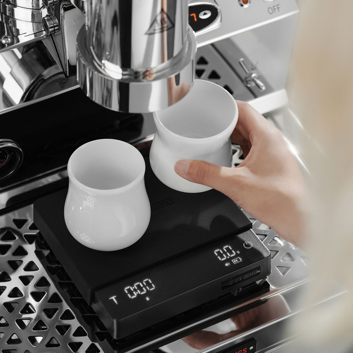 MHW-3BOMBER Cube 3.0 Coffee Scale Pro Max