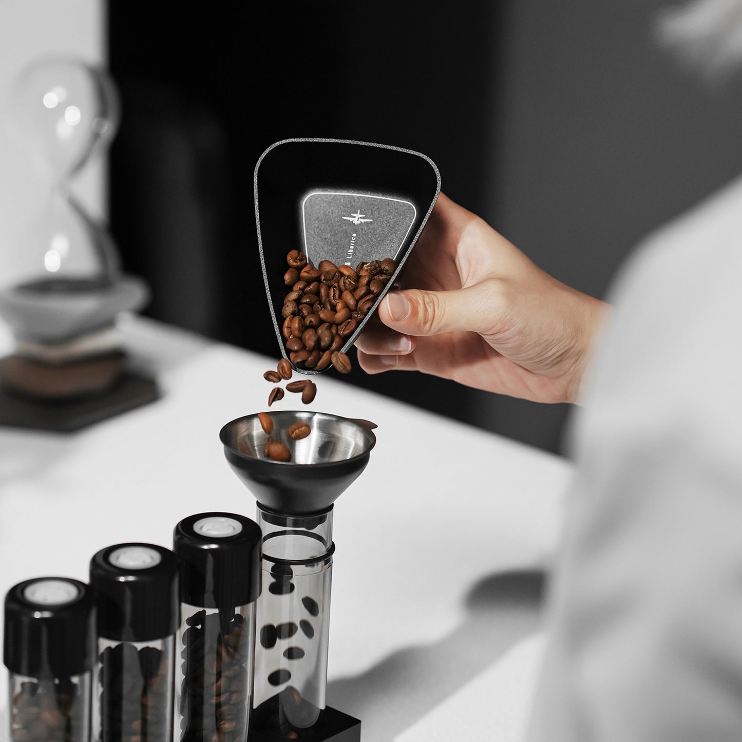 MHW-3BOMBER Coffee Bean Boat Dosing Cup