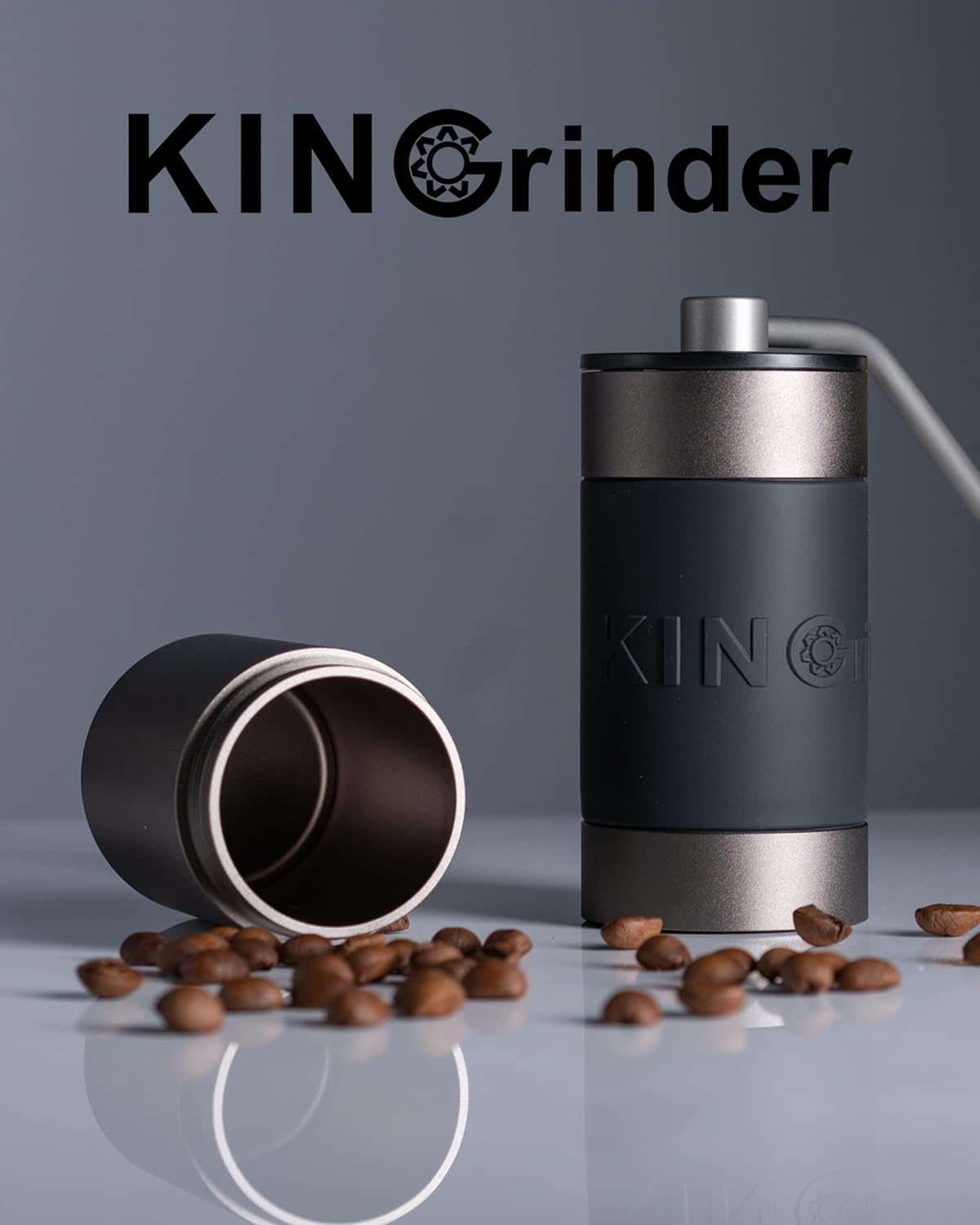 KINGrinder K2 Coffee Grinder - Affordable grinder with 48mm steel burrs