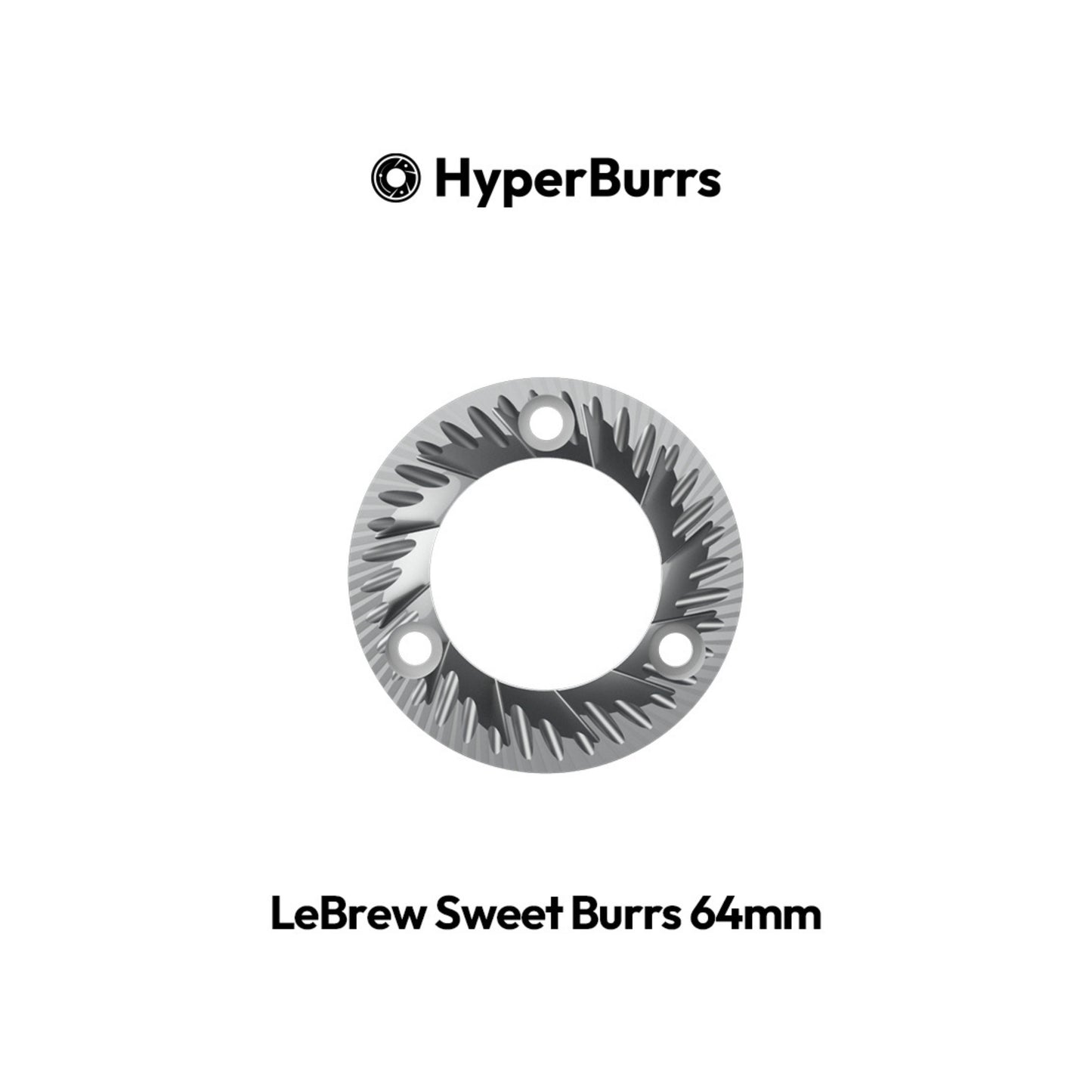 LeBrew 64mm HyperBurrs for Flat Burr Grinders